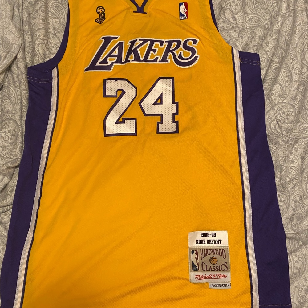 Lakers Championship Jersey From 08 Kobe Bryant
